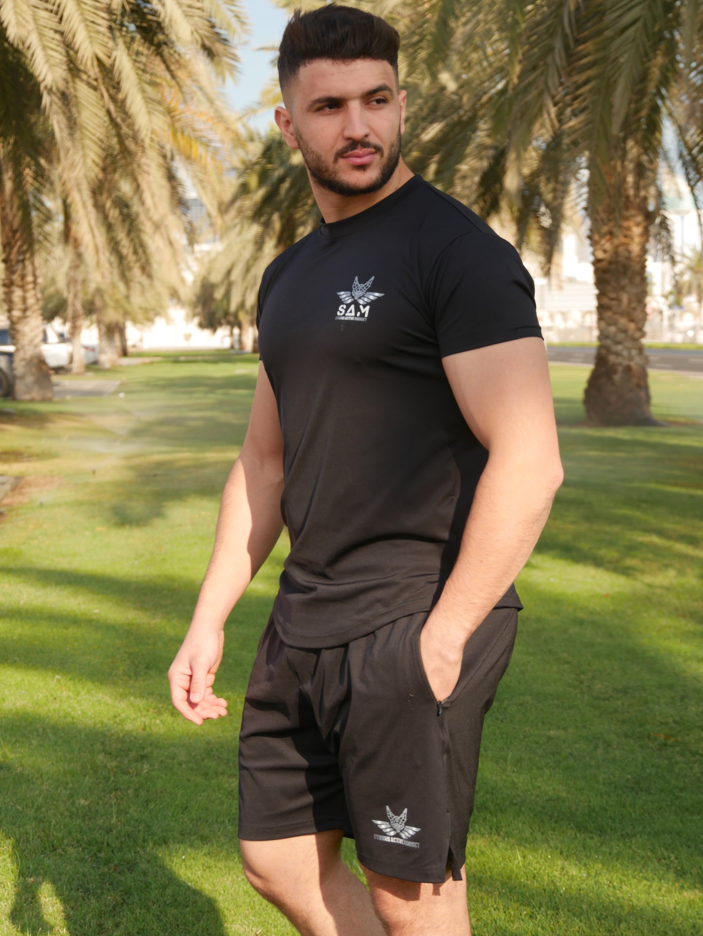 4 way T-SHIRT stretch material moves better in every direction